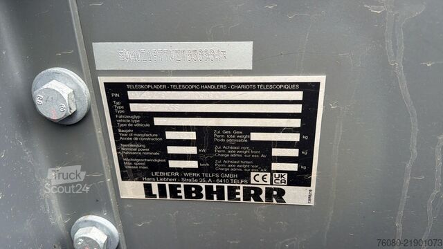 Teleskopik yükleyici Liebherr T42-7S (INCL BUCKET / BE MACHINE / LIKE NEW / 7...