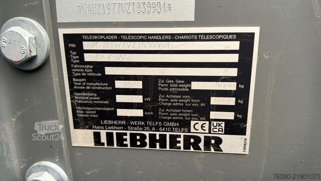 Teleskopik yükleyici Liebherr T42-7S (INCL BUCKET / BE MACHINE / LIKE NEW / 7...