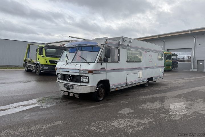 Specializētais kravas auto Mercedes-Benz L508 DG Wohnmobil