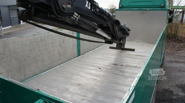 Бортовой грузовик SCANIA R500 6x2 Baustoffzug Kran HIAB 177 K-2 Pro