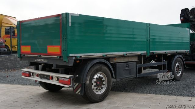Бортовой грузовик SCANIA R500 6x2 Baustoffzug Kran HIAB 177 K-2 Pro