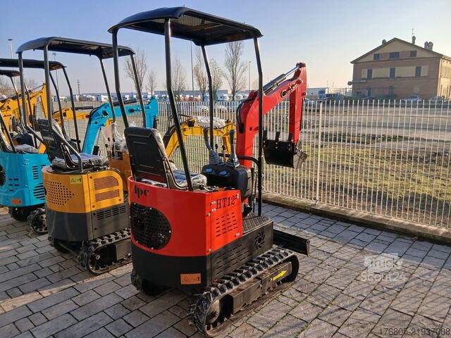 Excavator pe șenile JPC Miniescavatore JPC HT12 12 quintali Nuov