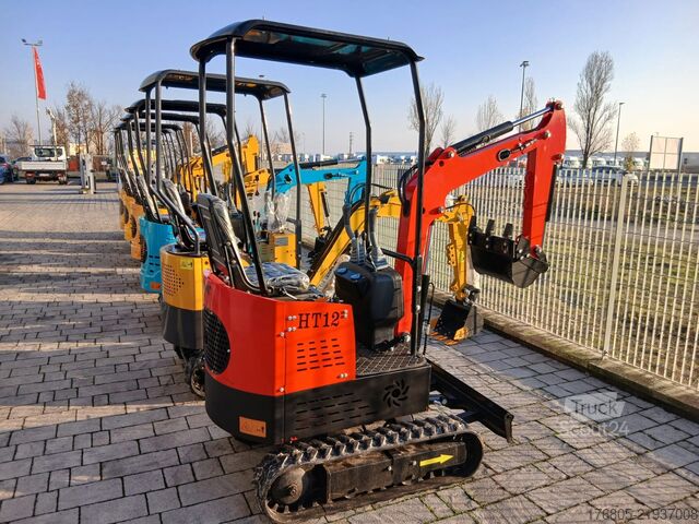 Excavator pe șenile JPC Miniescavatore JPC HT12 12 quintali Nuov