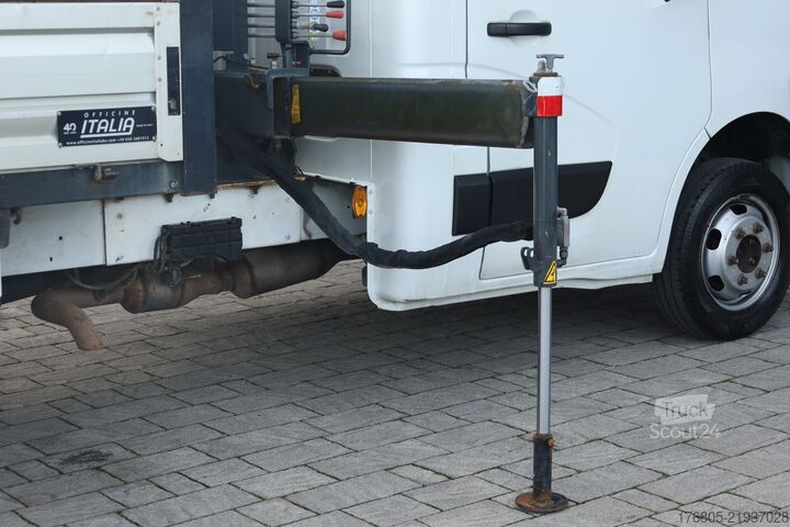 камион с платформа и кран Renault Master TC TP RG L3 T35 ICE CASSONE Casso
