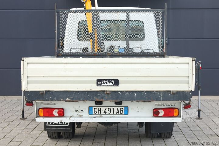 камион с платформа и кран Renault Master TC TP RG L3 T35 ICE CASSONE Casso