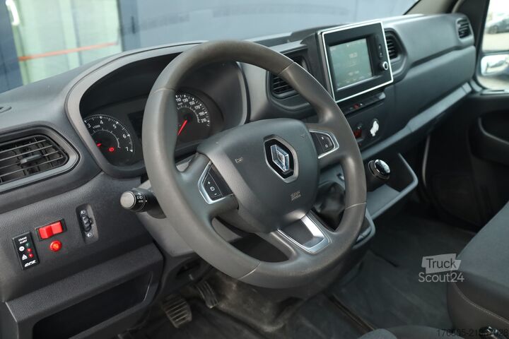 камион с платформа и кран Renault Master TC TP RG L3 T35 ICE CASSONE Casso