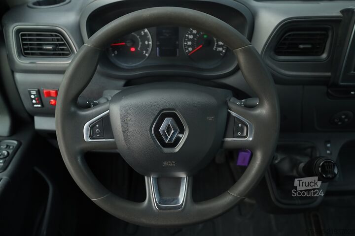 камион с платформа и кран Renault Master TC TP RG L3 T35 ICE CASSONE Casso