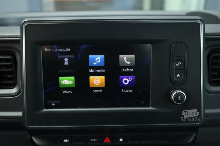 камион с платформа и кран Renault Master TC TP RG L3 T35 ICE CASSONE Casso