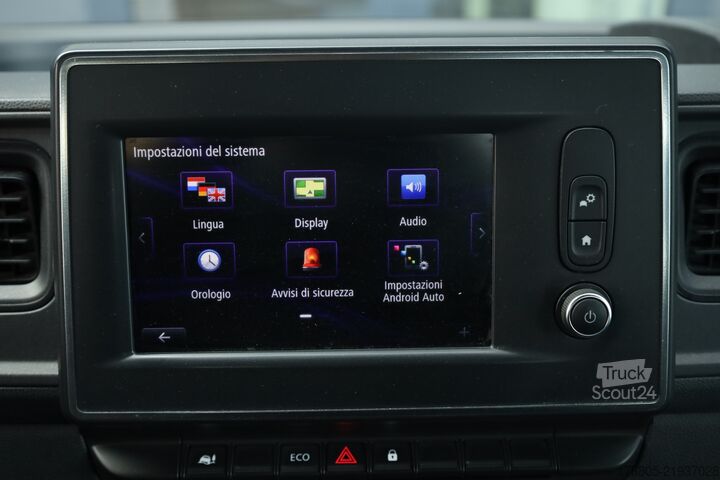 камион с платформа и кран Renault Master TC TP RG L3 T35 ICE CASSONE Casso