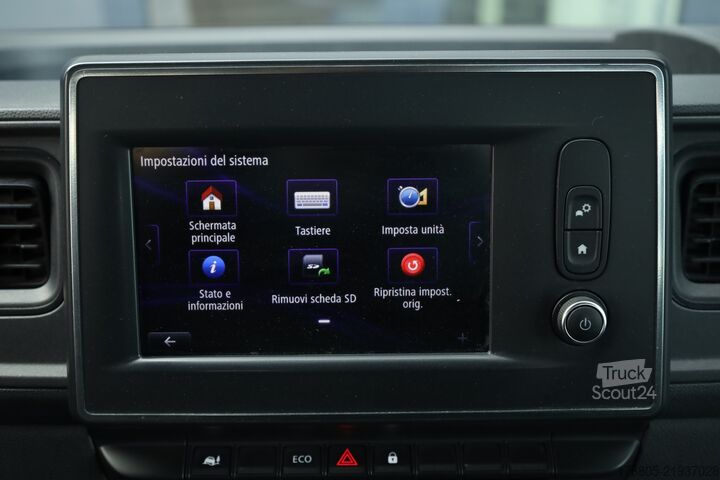 камион с платформа и кран Renault Master TC TP RG L3 T35 ICE CASSONE Casso