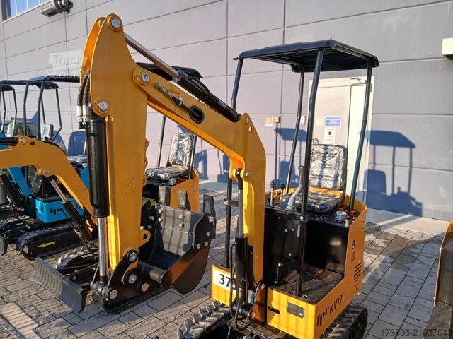 Excavator pe șenile JPC Miniescavatore JPC HT12 12 quintali Nuov