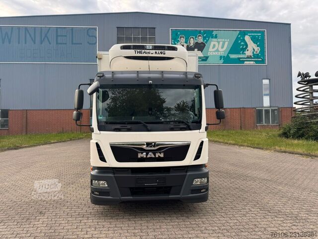 Ledusskapja kravas automašīna MAN TGM 18.290 Tiefkühlkoffer +LBW*Thermoking*