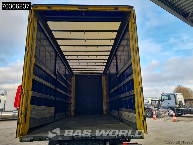 Kayar branda Volvo FH 460 6X2 Curtainsider Combi LNG Engine Slidin...
