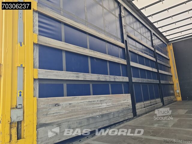 Kayar branda Volvo FH 460 6X2 Curtainsider Combi LNG Engine Slidin...