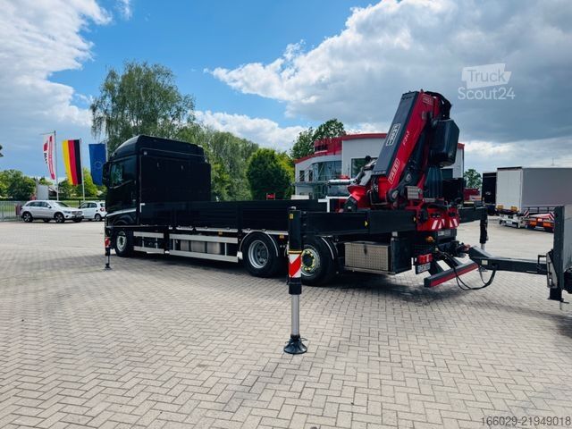 LKW mit Pritsche (offen) MERCEDES-BENZ Actros 2548 mit F545RA.2.28 Container, Sofort