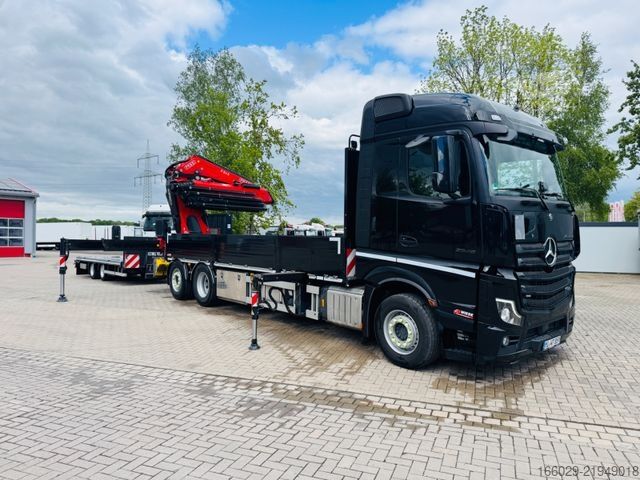 LKW mit Pritsche (offen) MERCEDES-BENZ Actros 2548 mit F545RA.2.28 Container, Sofort