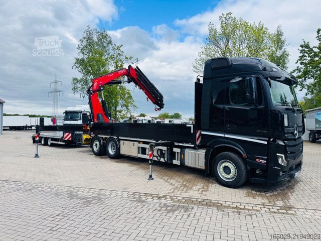 Autokran MERCEDES-BENZ Actros 2548 mit F545RA.2.28 Container, Sofort