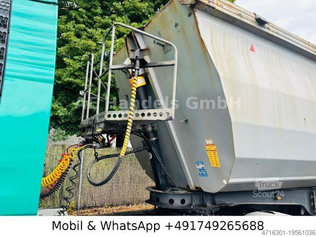 Billenős félpótkocsi FLIEGL DHKS 390 Stahl *50m³/Lift/Podest/Getreideöffnung