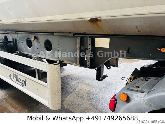 Billenős félpótkocsi FLIEGL DHKS 390 Stahl *50m³/Lift/Podest/Getreideöffnung