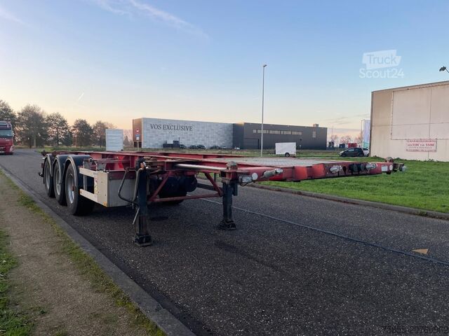 Konteineru pārvadājumi Burg BPO 12-27 CCXGX-00 20/30 FT Chassis / BPW Axles...