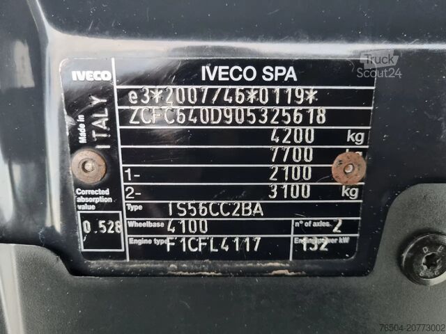 Furgone Iveco Daily 40C18 3.0 D L4H2 Maxi GVW 3500 KG Euro 6D