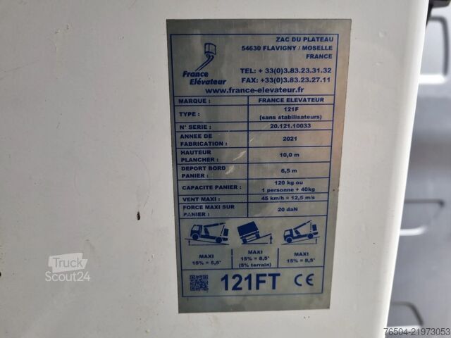 Platforma de ridicare Mercedes-Benz Sprinter 316 CDI/ Hoogwerker/ Platform 12.5m/ 8...
