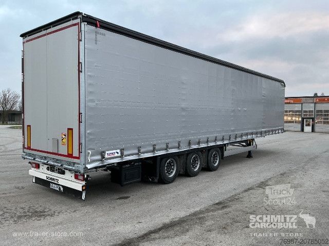 Odprta polprikolica s ponjavo Schmitz Cargobull Curtainsider Mega