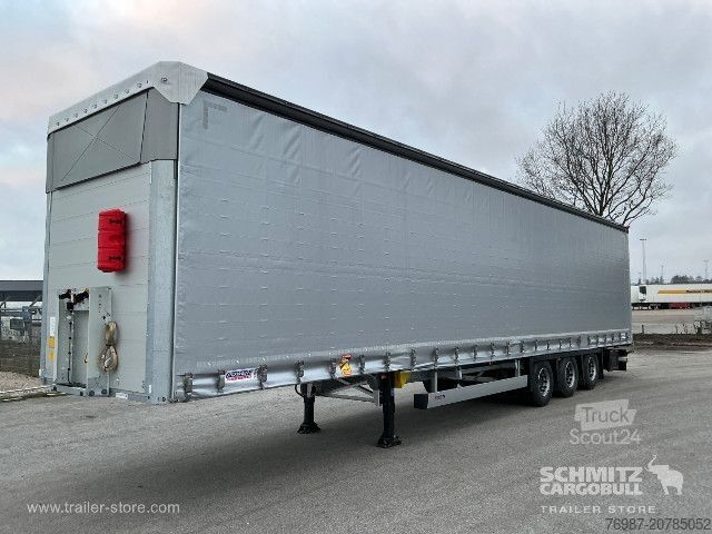 Odprta polprikolica s ponjavo Schmitz Cargobull Curtainsider Mega