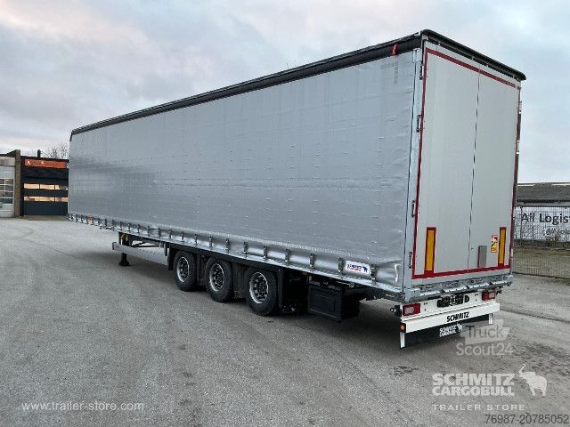 Odprta polprikolica s ponjavo Schmitz Cargobull Curtainsider Mega