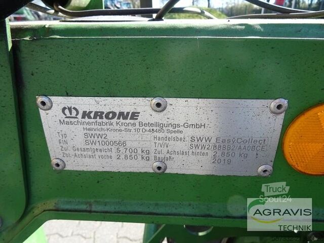 Kombajn sklízecí Krone EASY COLLECT 1053