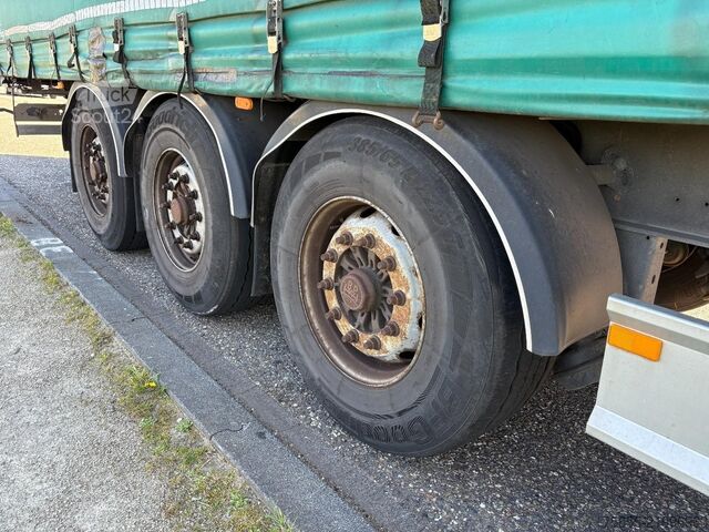Skyvbare presenninger Fliegl SDS 350 Lift-Axle / BPW Disc / NEW APK-TÜV / NL...