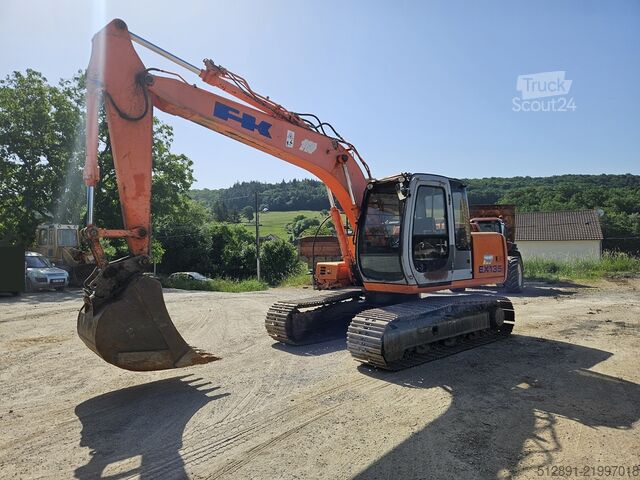 ķēžu ekskavators Fiat-Hitachi EX 135