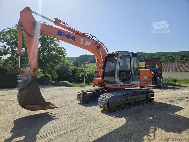 ķēžu ekskavators Fiat-Hitachi EX 135