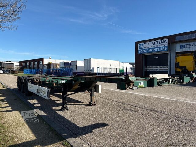 Containertransport Krone SD 27 Multichassis / Extendable / BPW Axles / L...