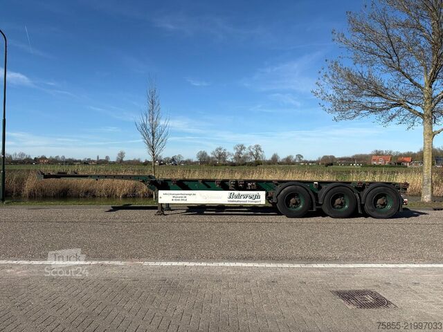 Containertransport Krone SD 27 Multichassis / Extendable / BPW Axles / L...