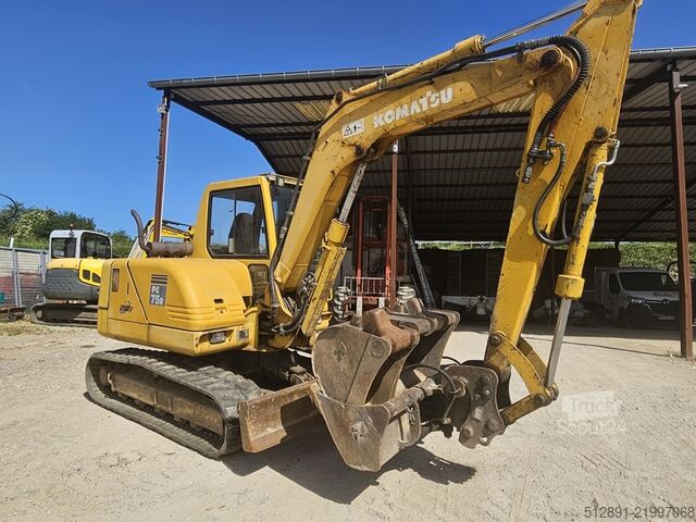 Mini-pelle Komatsu PC 75 R