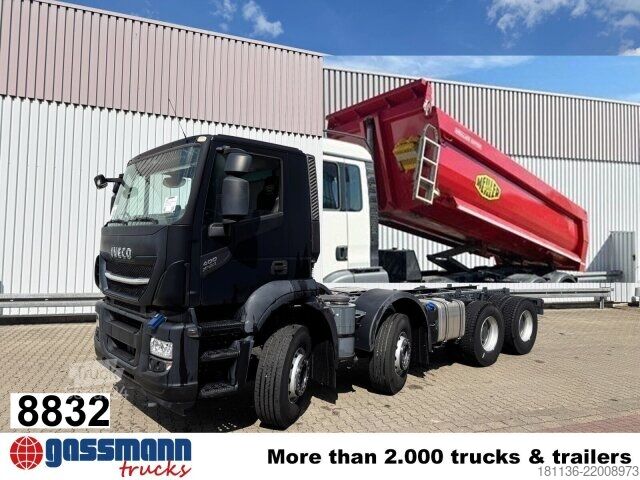 Autocamion cu destinație specială Iveco X-Way AD360X40Z/P 8x4, Meiller Stahlmulde 17-20m³