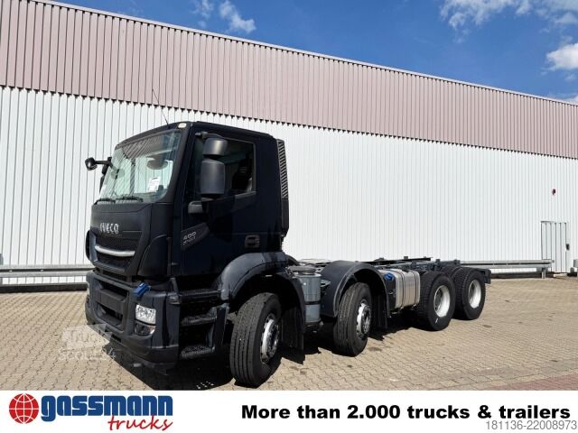 Autocamion cu destinație specială Iveco X-Way AD360X40Z/P 8x4, Meiller Stahlmulde 17-20m³