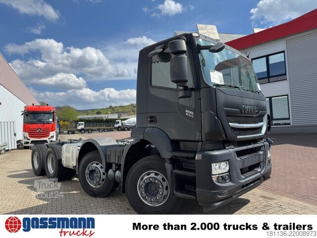 Autocamion cu destinație specială Iveco X-Way AD360X40Z/P 8x4, Meiller Stahlmulde 17-20m³