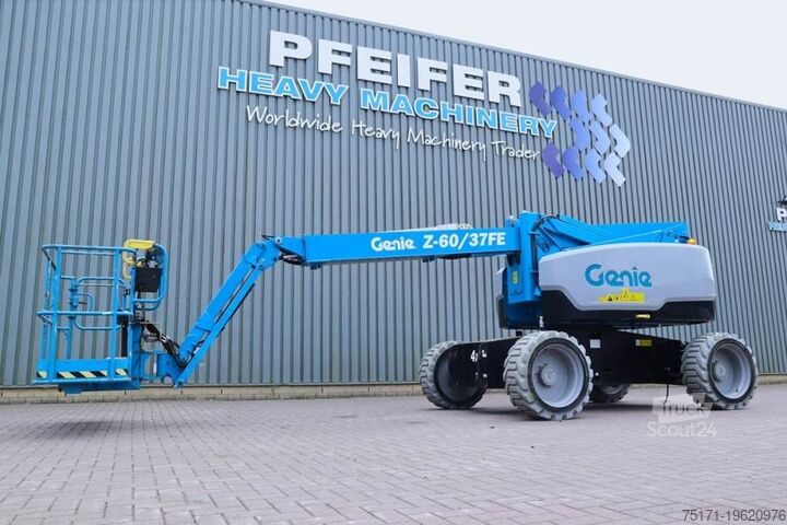 Gelenkteleskoparbeitsbühne Genie Z60/37FE Guarantee! Hybrid, 4x4 Drive, 20m Working