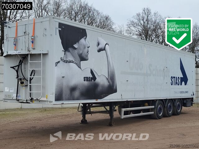 Etaj mobil STAS S300ZX 3 axles 92m3 Lifting Axle 10mm