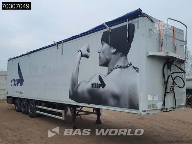 Etaj mobil STAS S300ZX 3 axles 92m3 Lifting Axle 10mm