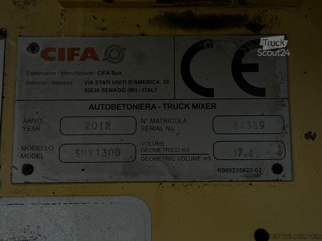 Betonmischer LKW Astra HD9 84.48-80