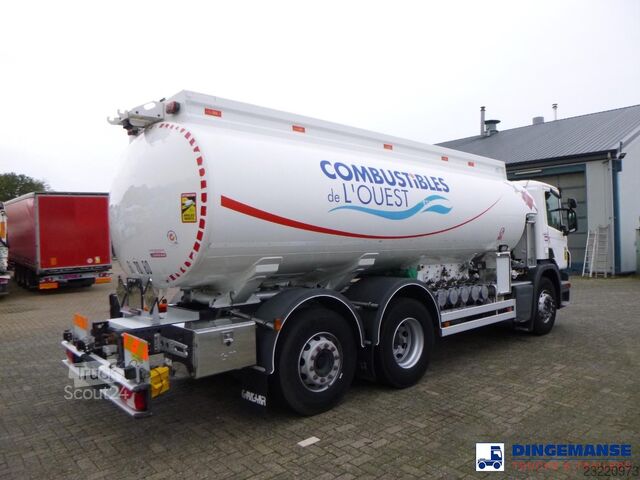 Scania P320 6x2 fuel tank 18.5 m3 / 5 comp Scania P320 6x2 fuel tank 18.5 m3 / 5 comp
