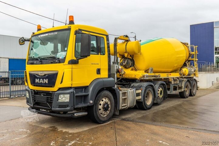 MAN TGS 26.400 BLS — 6×4H + автобетоносмеситель 12 м³ MAN TGS 26.400 BLS - 6X4H+MIXER 12M3