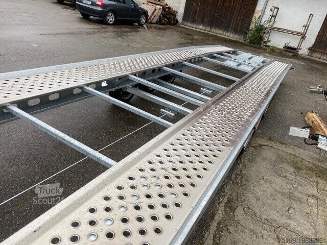 Autotransporter Anhänger  Gala BGG Taurus Duo 85 35 3, 8500 x 2150 mm, 3-Achs, für 2 Autos