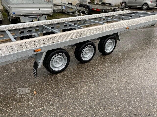 Autotransporter Anhänger  Gala BGG Taurus Duo 85 35 3, 8500 x 2150 mm, 3-Achs, für 2 Autos