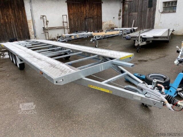 Autotransporter Anhänger  Gala BGG Taurus Duo 85 35 3, 8500 x 2150 mm, 3-Achs, für 2 Autos