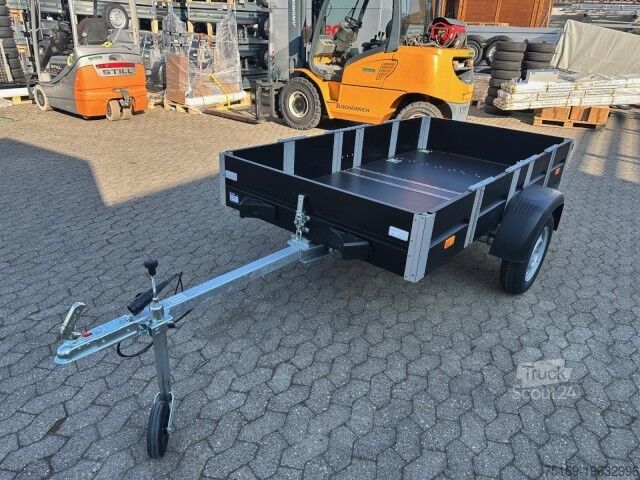 Araba römorku  Faltos Blackline, 750 kg, 2420 x 1240 x 300 mm