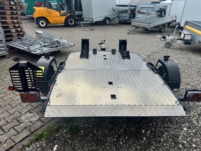 Přívěs pro motocykl  Lorries Motorradanhänger MT-2, 0,75 to. 240 x 174 cm, absenkbar